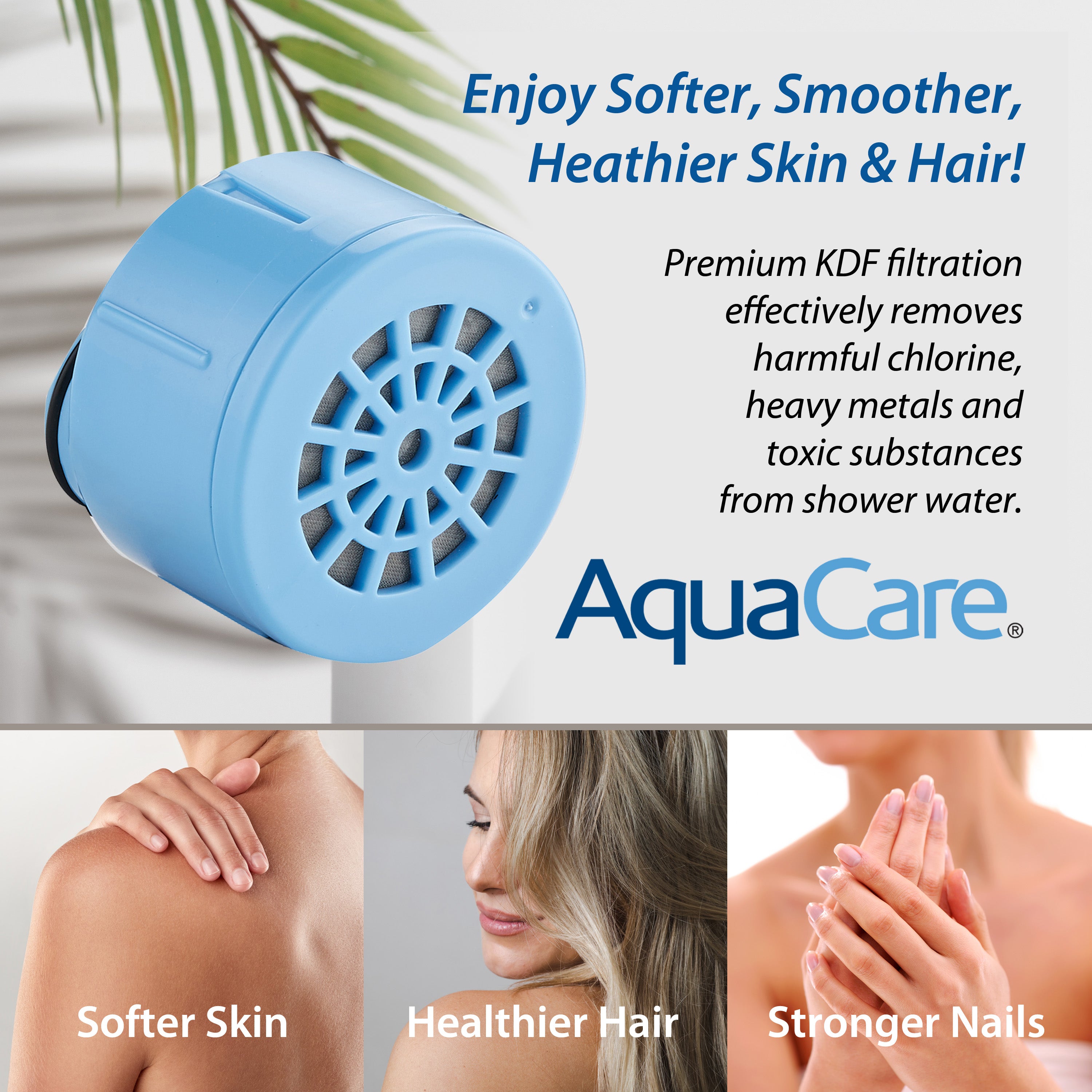 Instant-reload Antimicrobial Enriched American KDF Shower Filter Replacement Cartridge