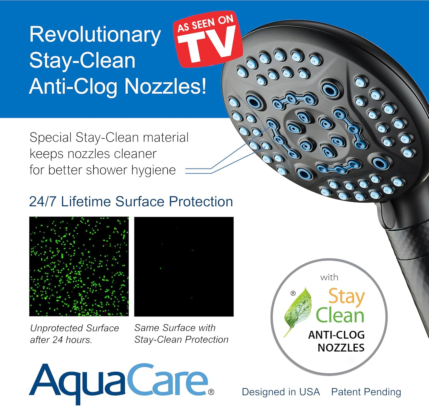 4X All-in-One 82-setting 4-way Rain Combo with Shower Filter & 2-mode Power Wash