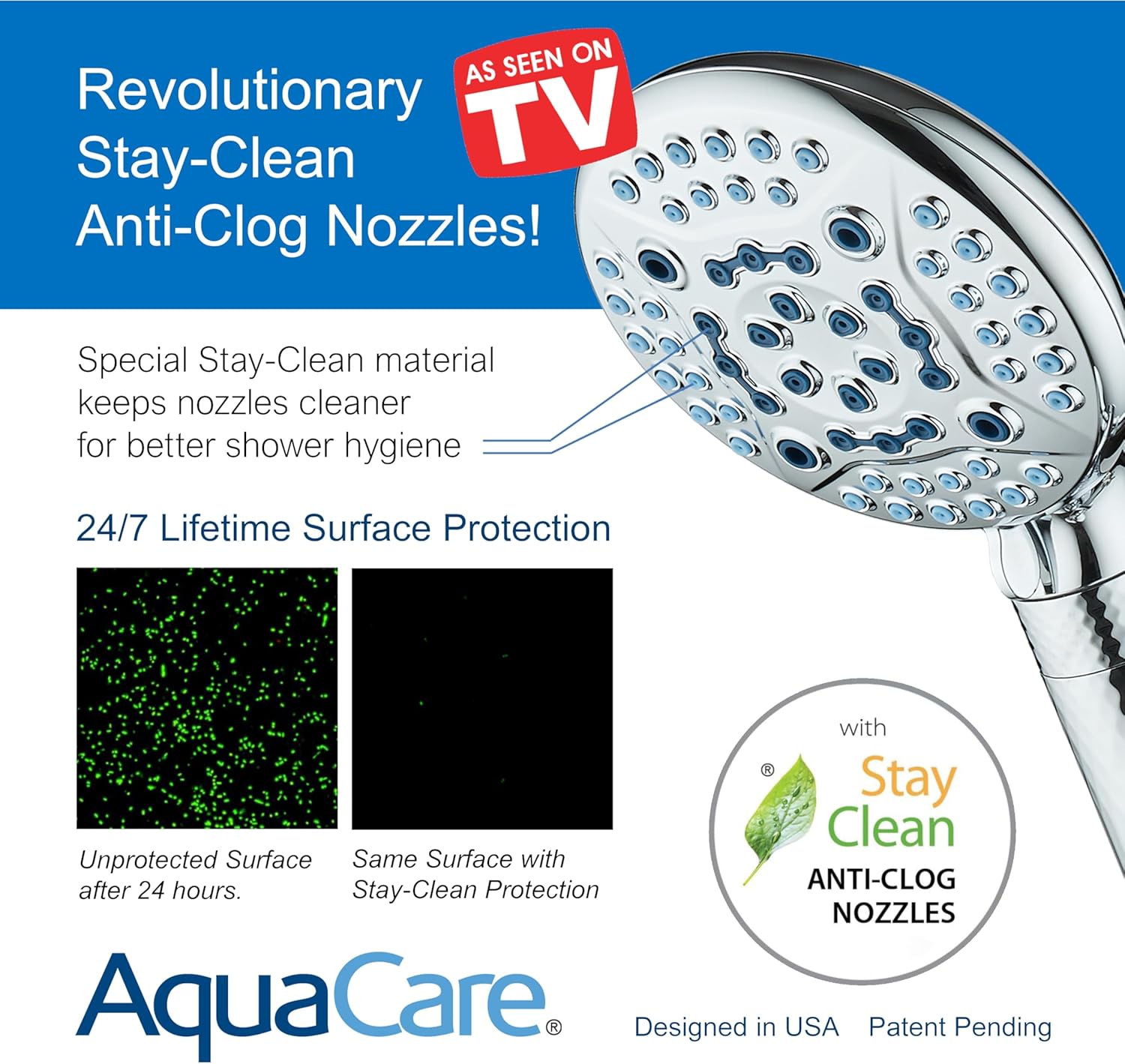 4X All-in-One 82-setting 4-way Rain Combo with Shower Filter & 2-mode Power Wash