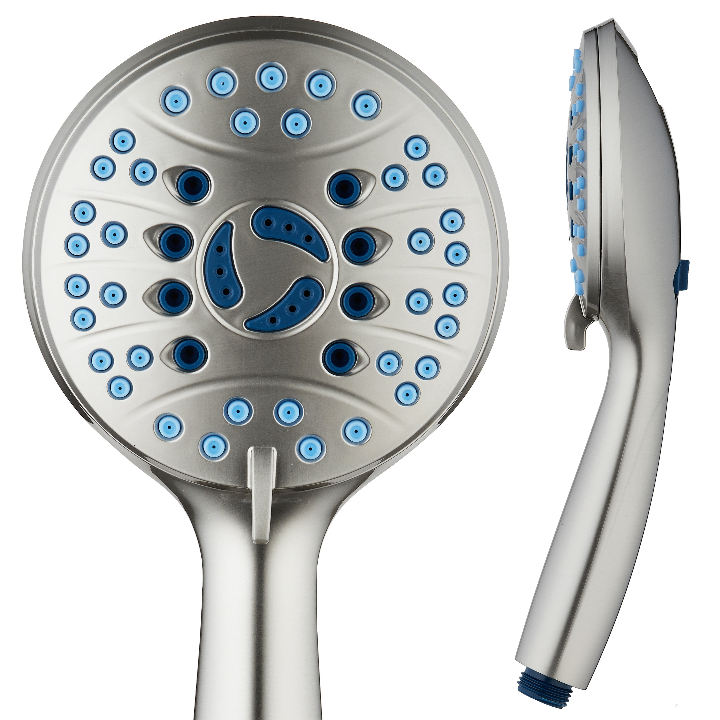 High-pressure 8-setting Hand Shower with Patented 2-mode Power Wash & Bonus Wall Bracket
