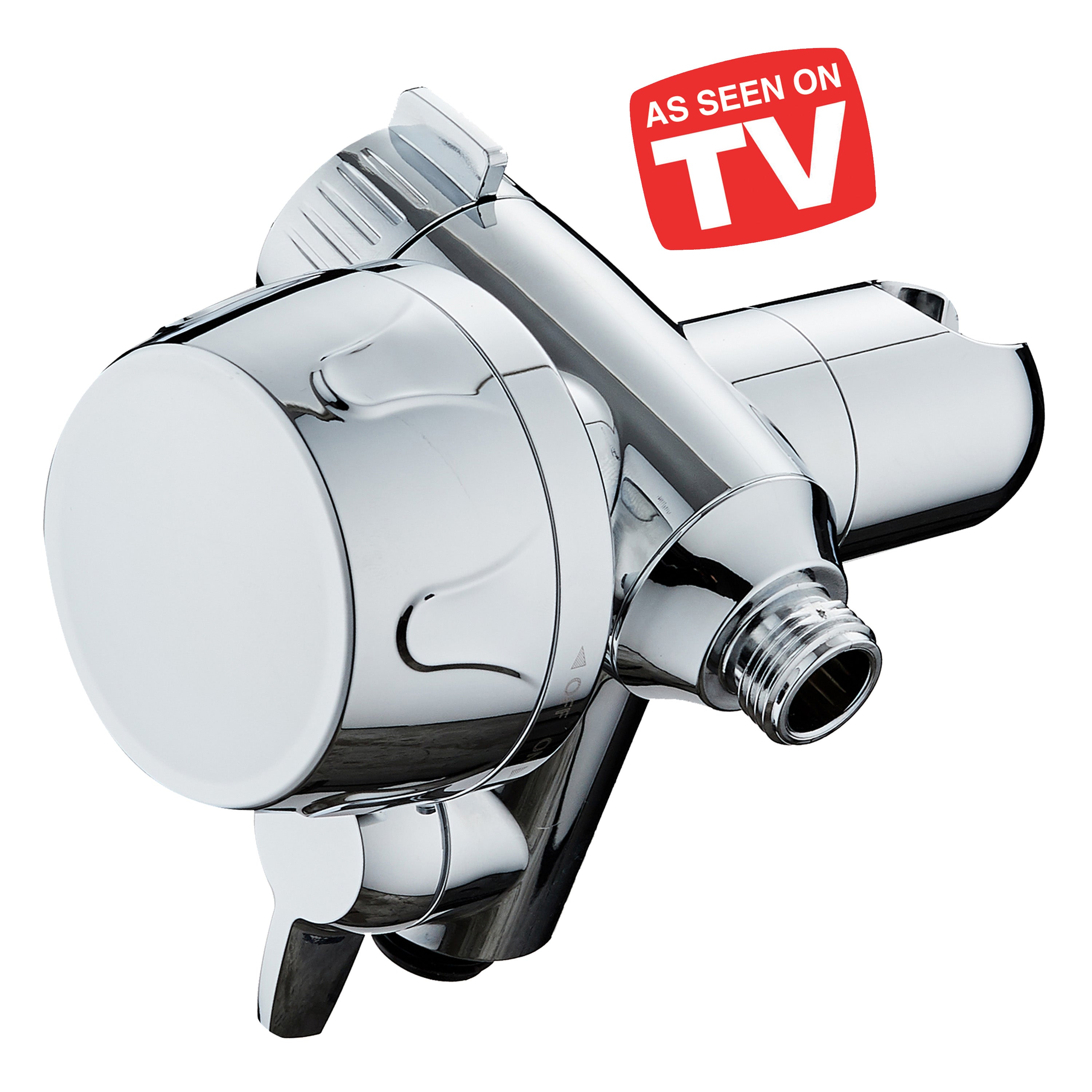 Integrated Shower Filter for Combos with Water Diverter & Antimicrobial KDF Cartridge